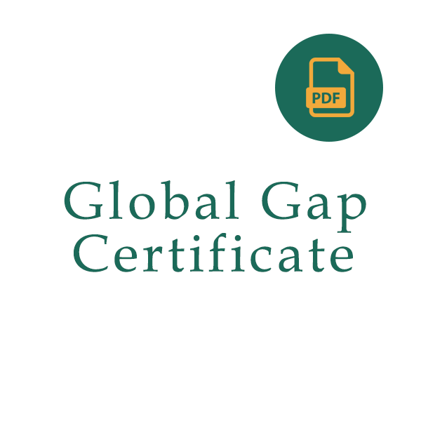 Global Gap Certificate