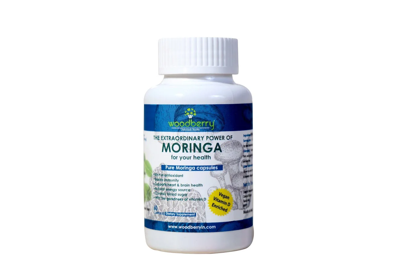 Woodberry Moringa Capsules